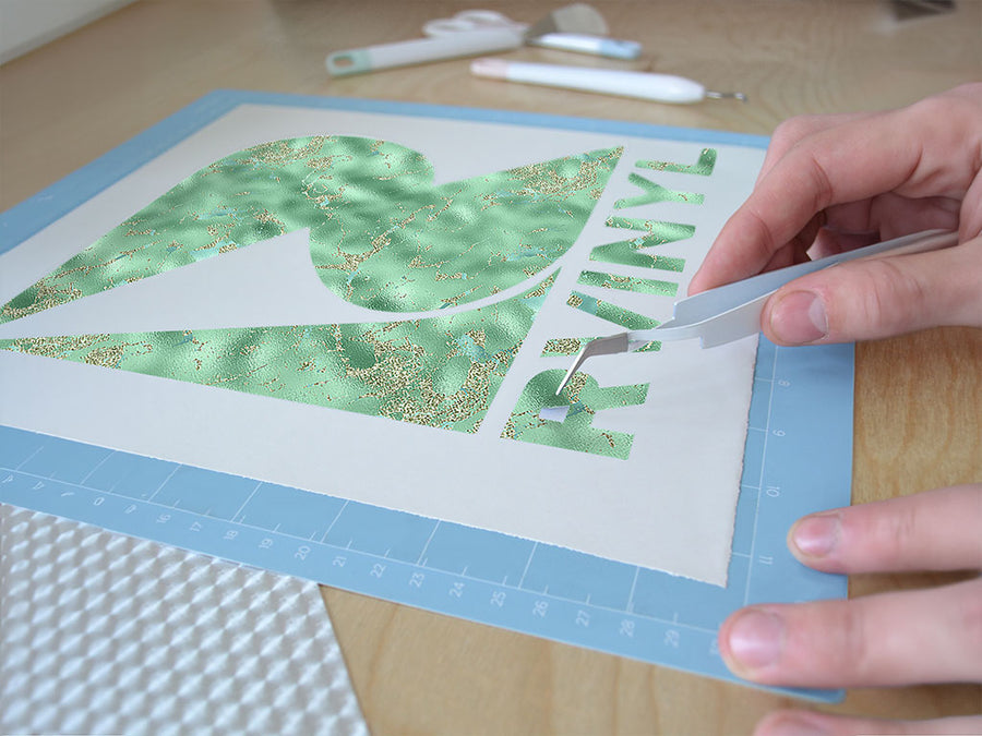 sea tiles gemstone films Easy Weed Craft Vinyl