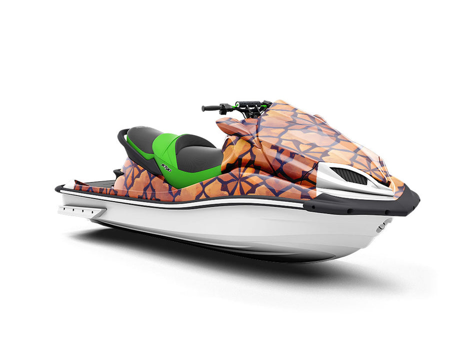 Seasons Change Art Deco Jet Ski Vinyl Customized Wrap