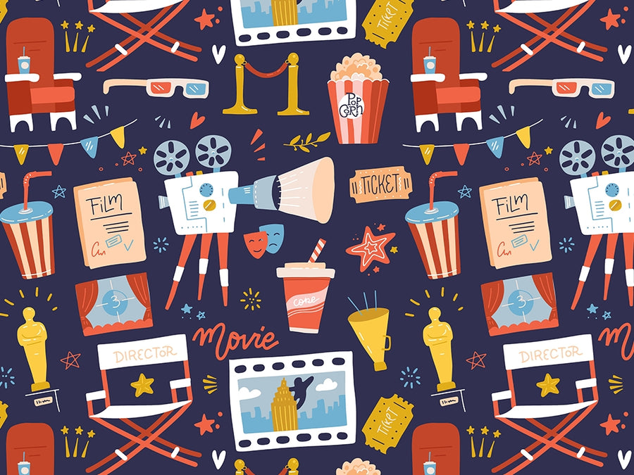 Seat Taken Movie Vinyl Wrap Pattern~Rwraps Series 914 Digitally Printed Vinyl Wrap~0