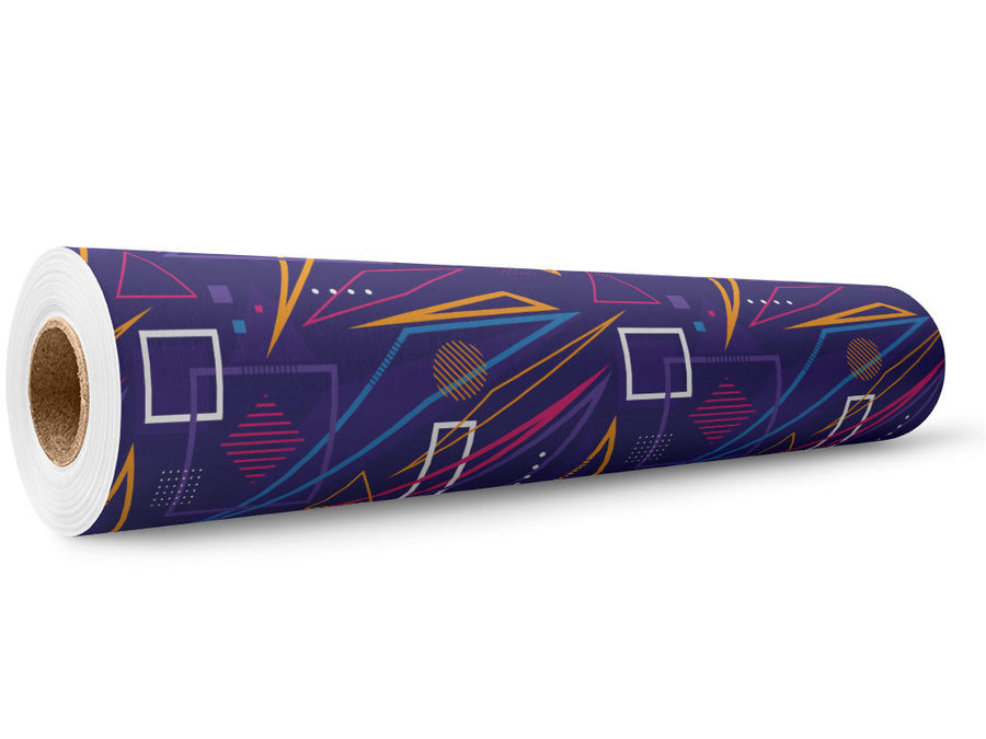 Secret Code Abstract Wrap Film Wholesale Roll~Rwraps Series 914 Digitally Printed Vinyl Roll~5