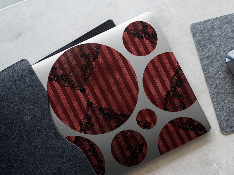 seductive lace gothic DIY Laptop Stickers