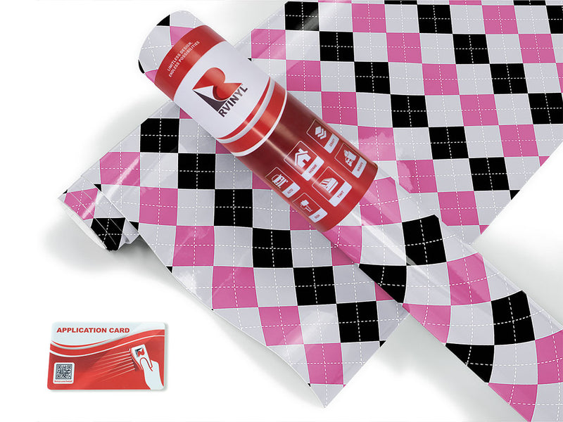 seeded fruits argyle Craft Vinyl Roll