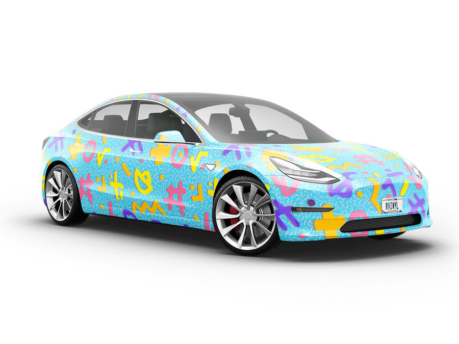 Semi-Charmed Life Retro Vehicle Vinyl Wrap