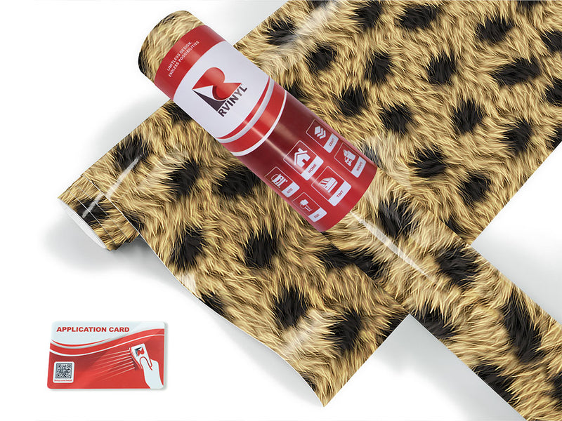 serengeti yeti animal print Craft Vinyl Roll