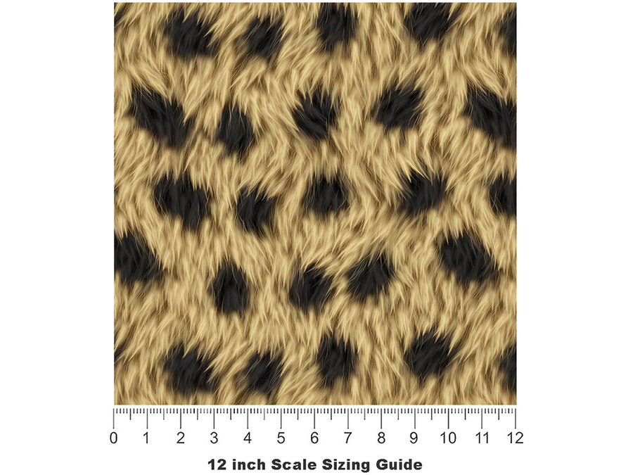 Serengeti Yeti Vinyl Film Pattern Size 12 inch Scale~Rwraps Serengeti Yeti Sizing Chart~3