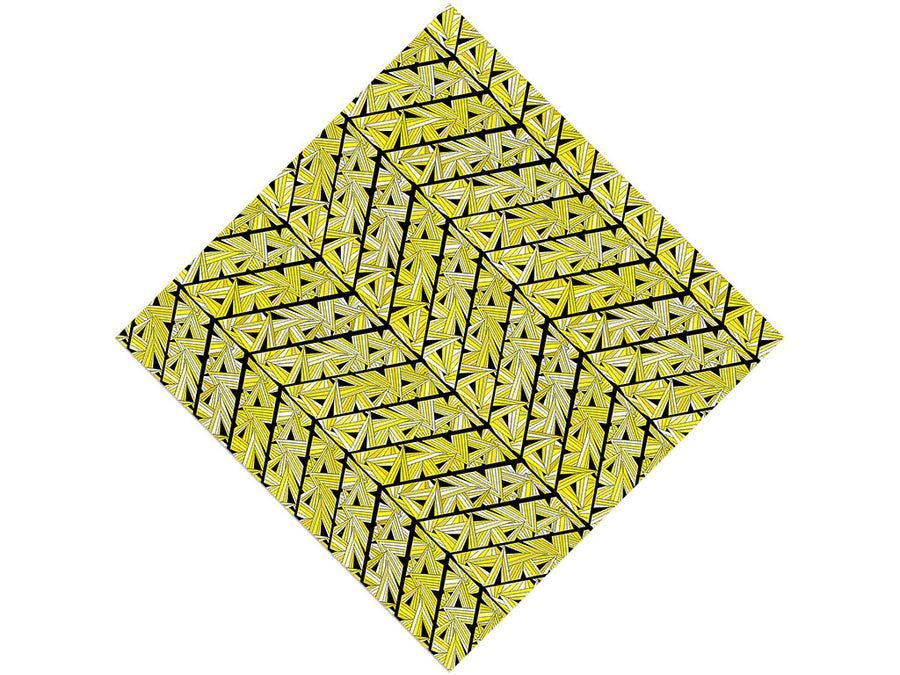 Serious Citrine Mosaic Vinyl Wrap Pattern