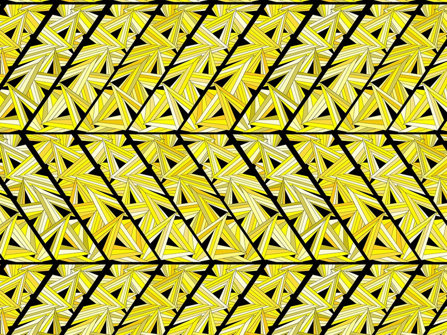Serious Citrine Mosaic Vinyl Wrap Pattern~Rwraps Series 914 Digitally Printed Vinyl Wrap~0