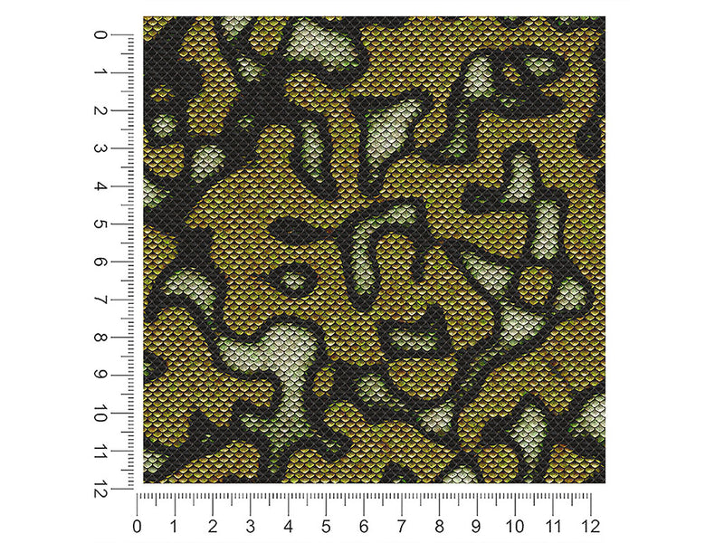 serpent snake animal print 1ft x 1ft Craft Sheets