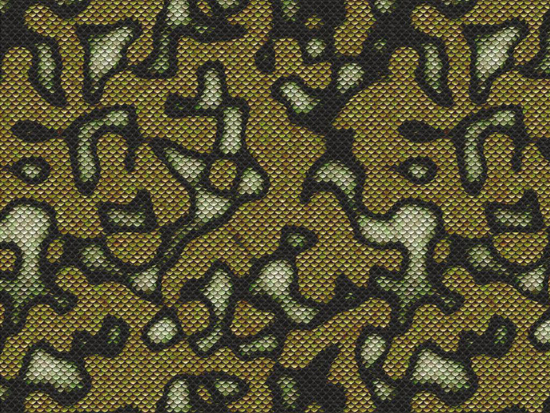 Serpent Snake Vinyl Wrap Pattern~Rwraps Series 914 Digitally Printed Vinyl Wrap~0