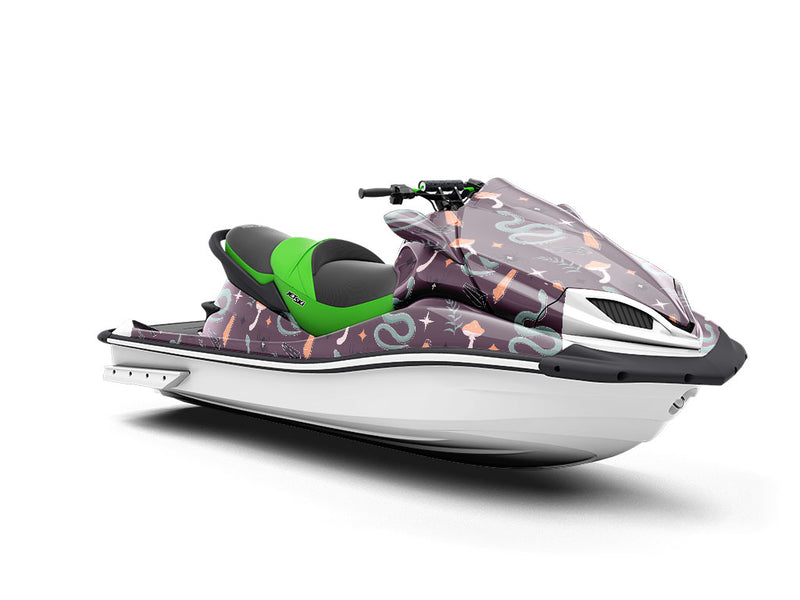 Serpentine Will Witch Jet Ski Vinyl Customized Wrap