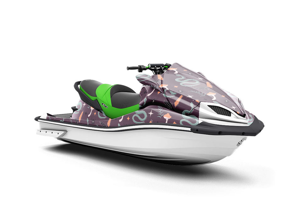 Serpentine Will Witch Jet Ski Vinyl Customized Wrap