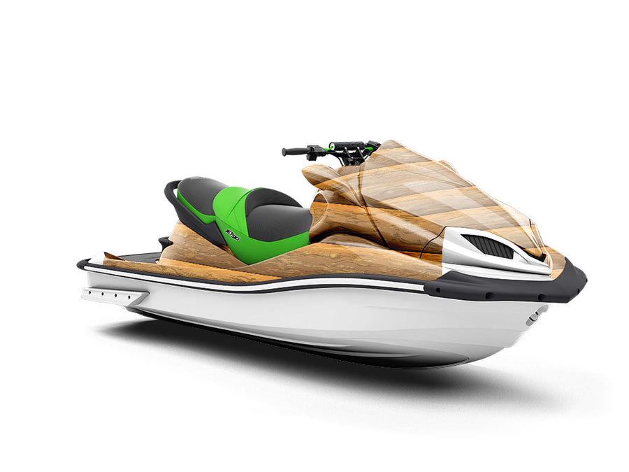 Sesame Wood Plank Jet Ski Vinyl Customized Wrap