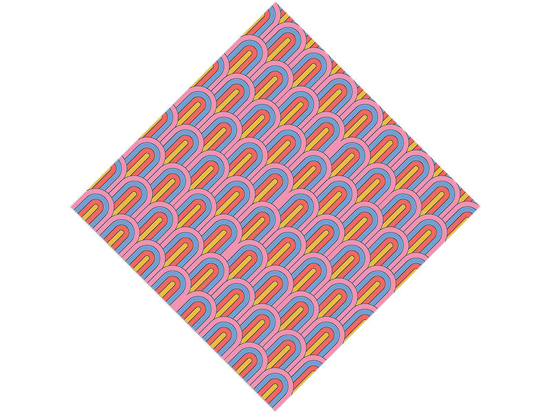 Seventies Forties Art Deco Vinyl Wrap Pattern