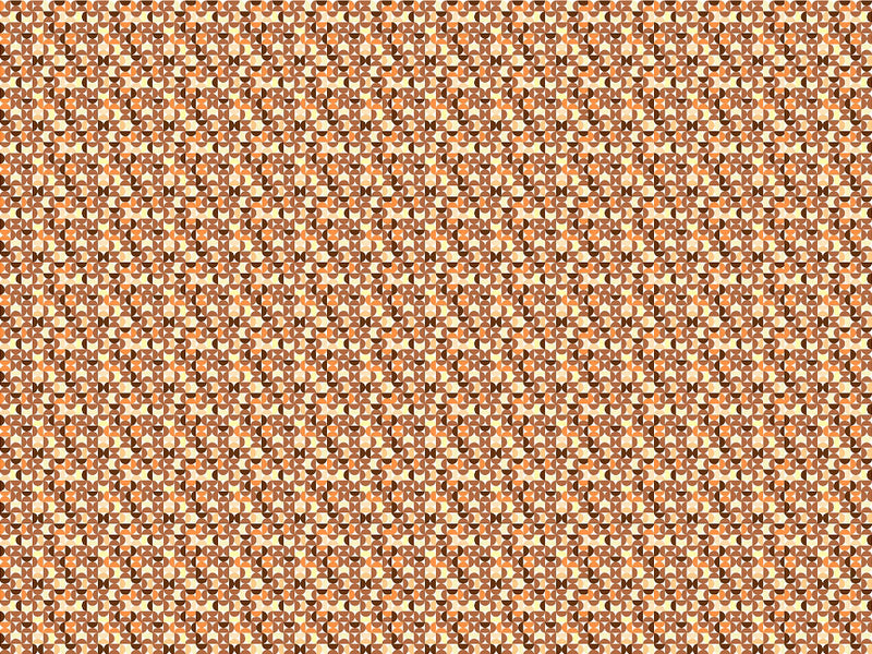 Seventies Retro Mosaic Vinyl Wrap Pattern~Rwraps Series 914 Digitally Printed Vinyl Wrap~0
