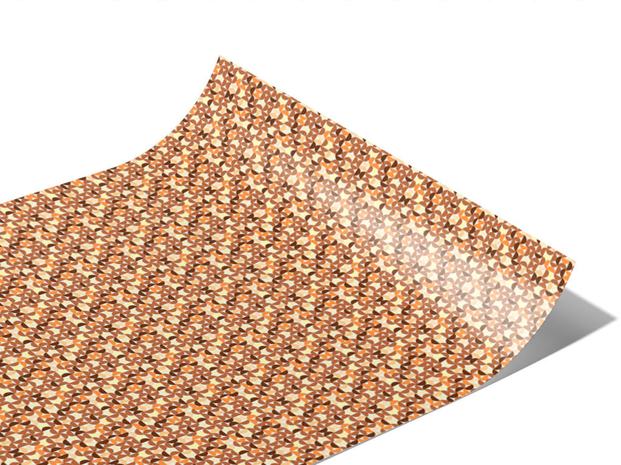 Seventies Retro Mosaic Vinyl Wraps~Rwraps Series 914 Digitally Printed Vinyl Wrap~0