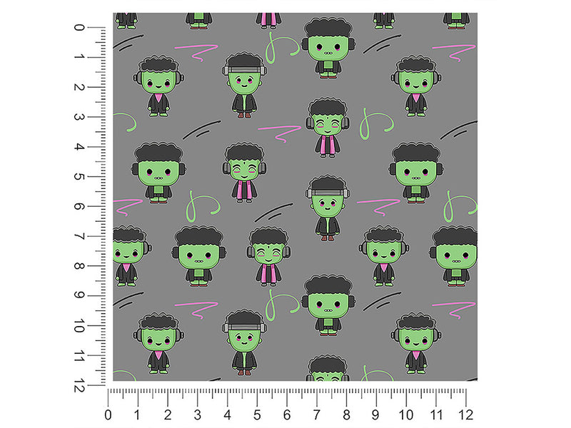 sewn up halloween 1ft x 1ft Craft Sheets