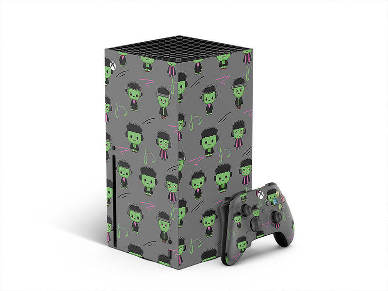 sewn up halloween XBOX DIY Decal