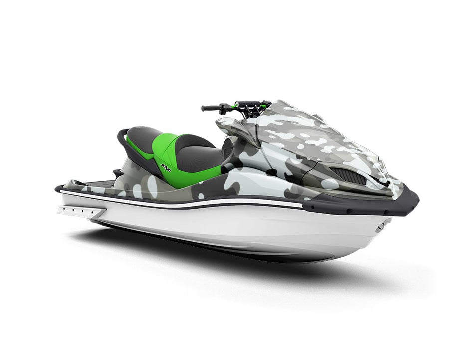 Shadow Flecktarn Camouflage Jet Ski Vinyl Customized Wrap