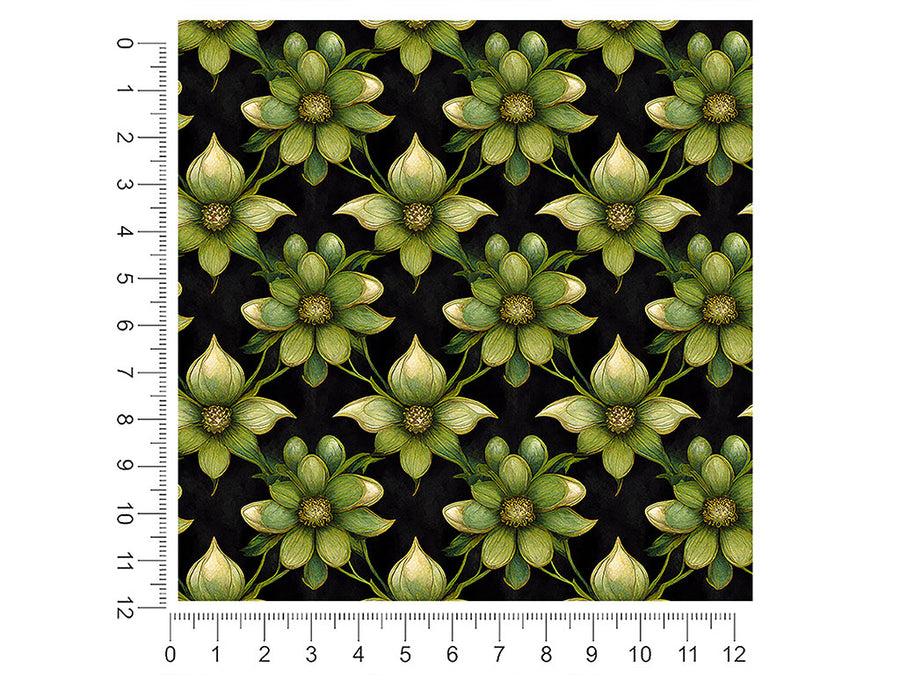 shadow lily floral 1ft x 1ft Craft Sheets