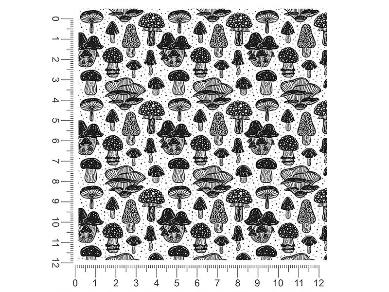 shadowy tubers mushroom 1ft x 1ft Craft Sheets