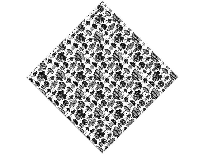 Shadowy Tubers Mushroom Vinyl Wrap Pattern