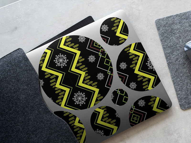 shaggy rogers abstract geometric DIY Laptop Stickers