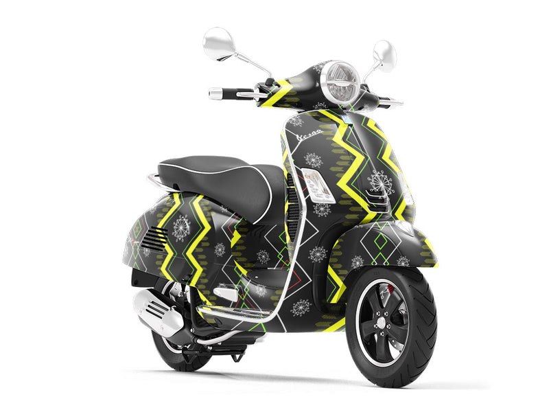 Shaggy Rogers Abstract Vespa Scooter Wrap Film