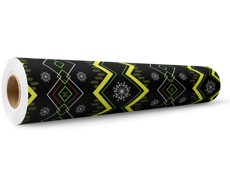 Shaggy Rogers Abstract Wrap Film Wholesale Roll~Rwraps Series 914 Digitally Printed Vinyl Roll~5
