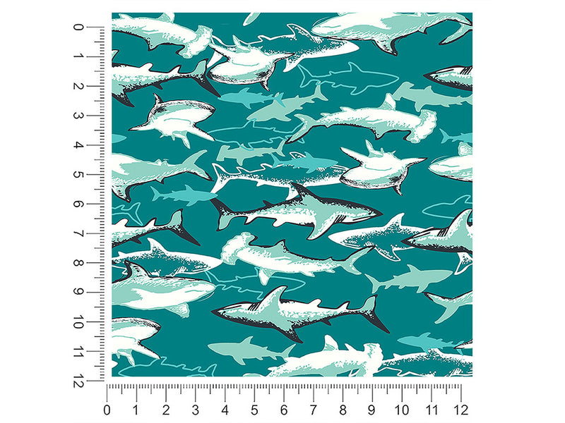 shark structure salt water 1ft x 1ft Craft Sheets