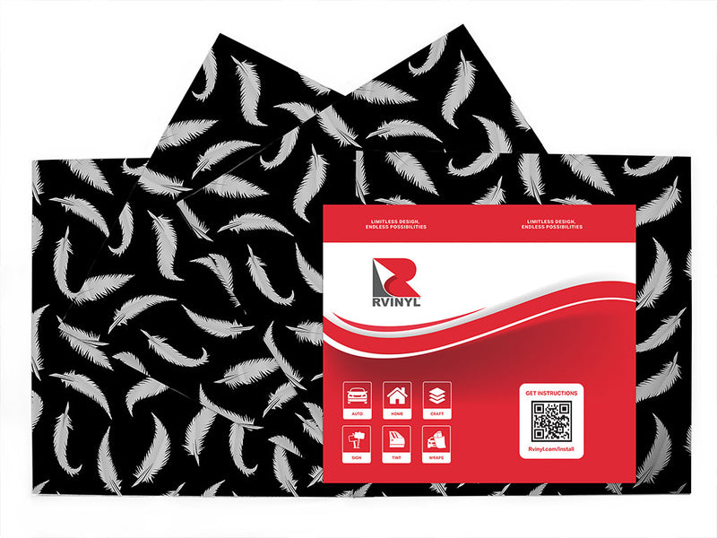 sharp feathers bird Craft Vinyl Sheet Pack