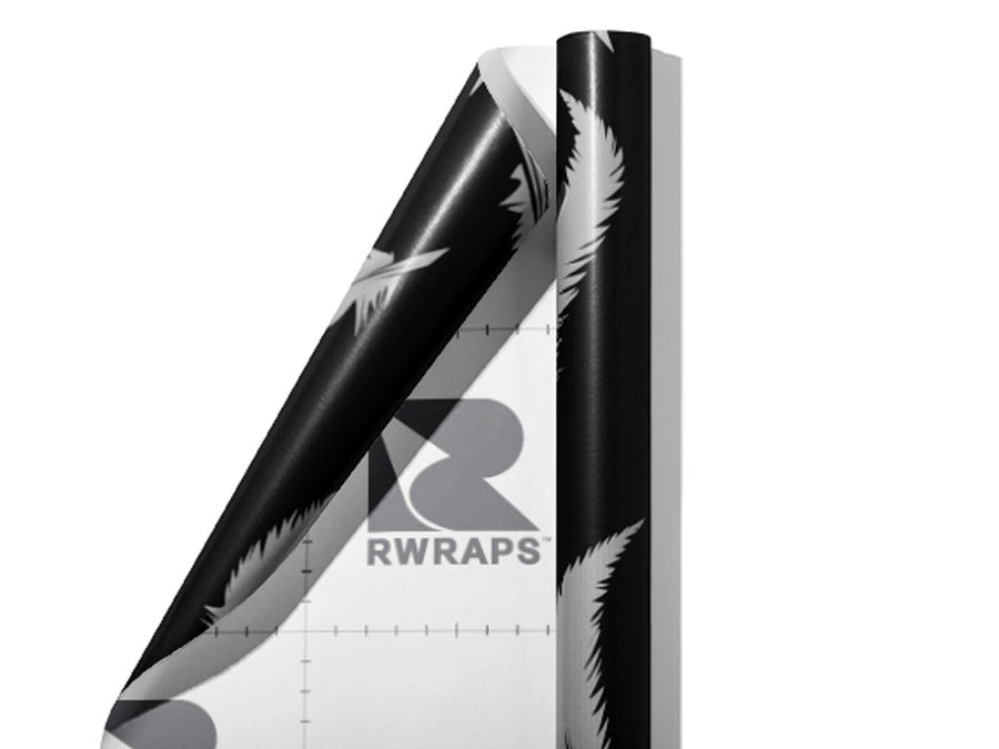 Sharp Feathers Birds Wrap Film Sheets~Rwraps Series 914 Sharp Feathers Birds Scrolled Sheet~3