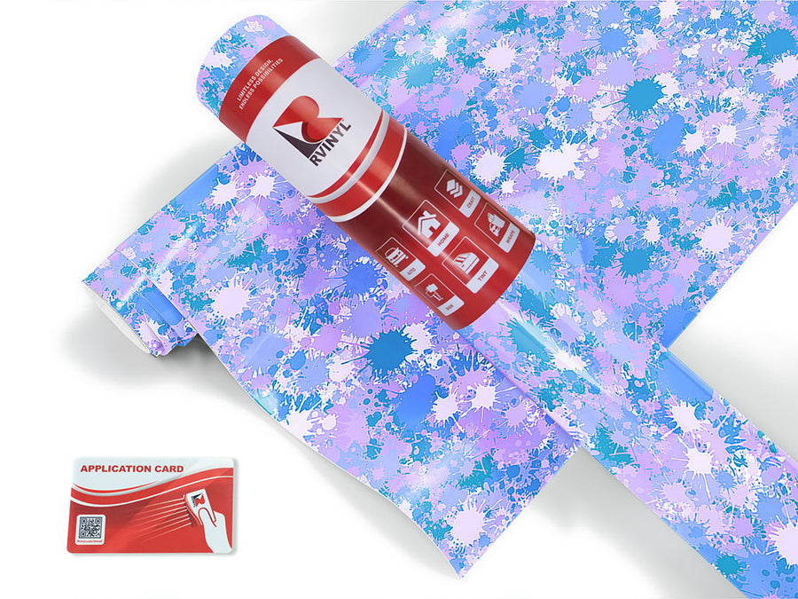 sharp ozone paint splatter Craft Vinyl Roll