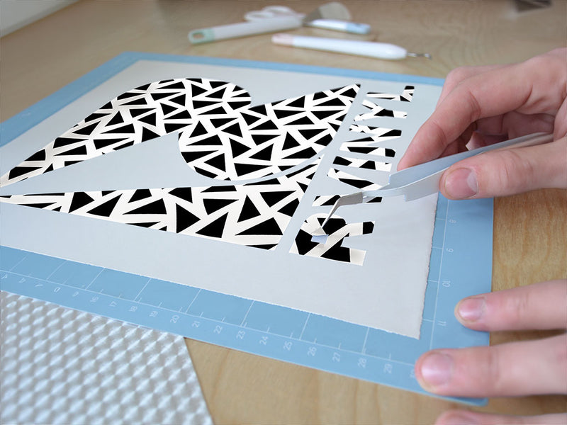 sharp pieces mosaic Easy Weed Craft Vinyl
