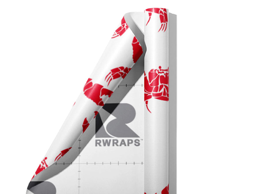 Shattered Shell Marine Life Wrap Film Sheets~Rwraps Series 914 Shattered Shell Marine Life Scrolled Sheet~3