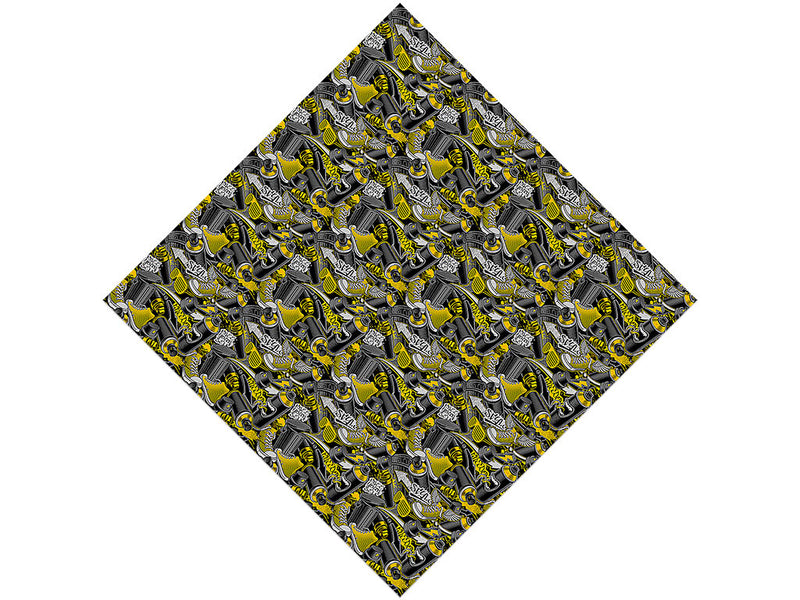 Short Run Graffiti Vinyl Wrap Pattern