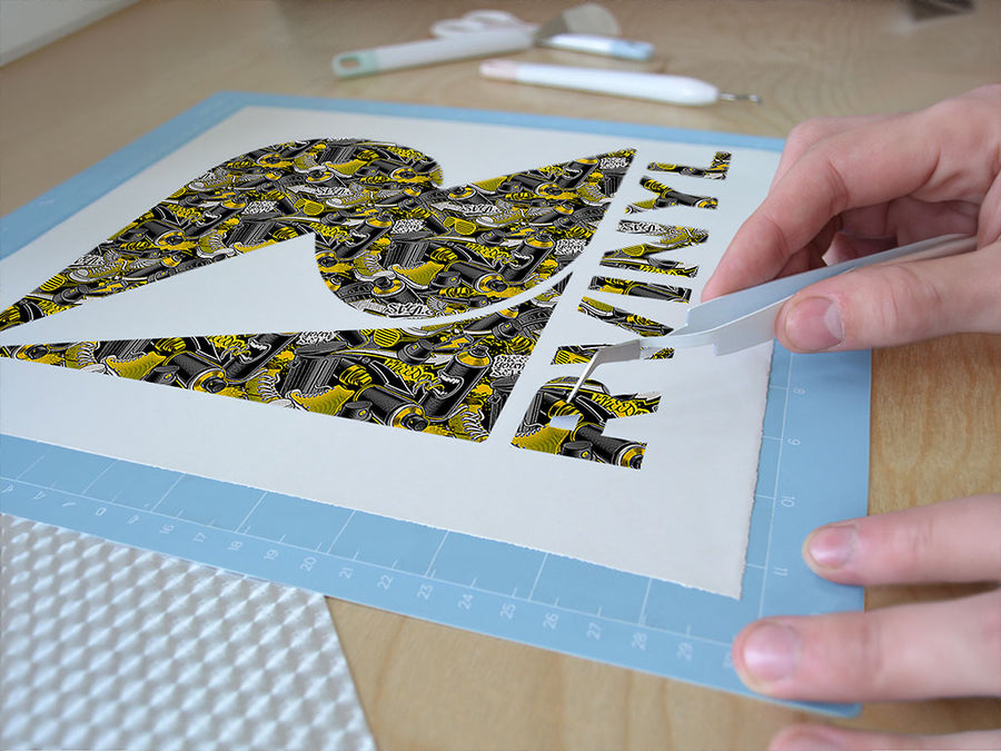 short run graffiti Easy Weed Craft Vinyl