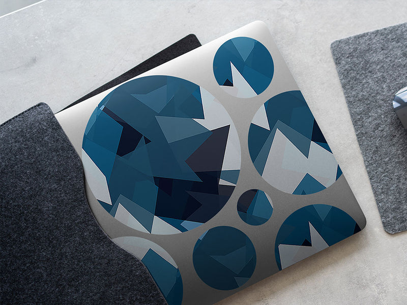 shredded sheets mosaic DIY Laptop Stickers
