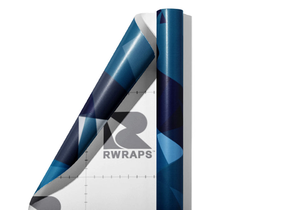 Shredded Sheets Mosaic Wrap Film Sheets~Rwraps Series 914 Shredded Sheets Mosaic Scrolled Sheet~3