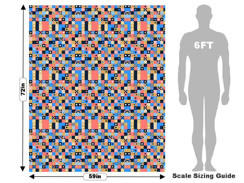 Shuffle Play Mosaic Vehicle Wrap Scale~Rwraps Series 914 Shuffle Play Mosaic Measurements~1