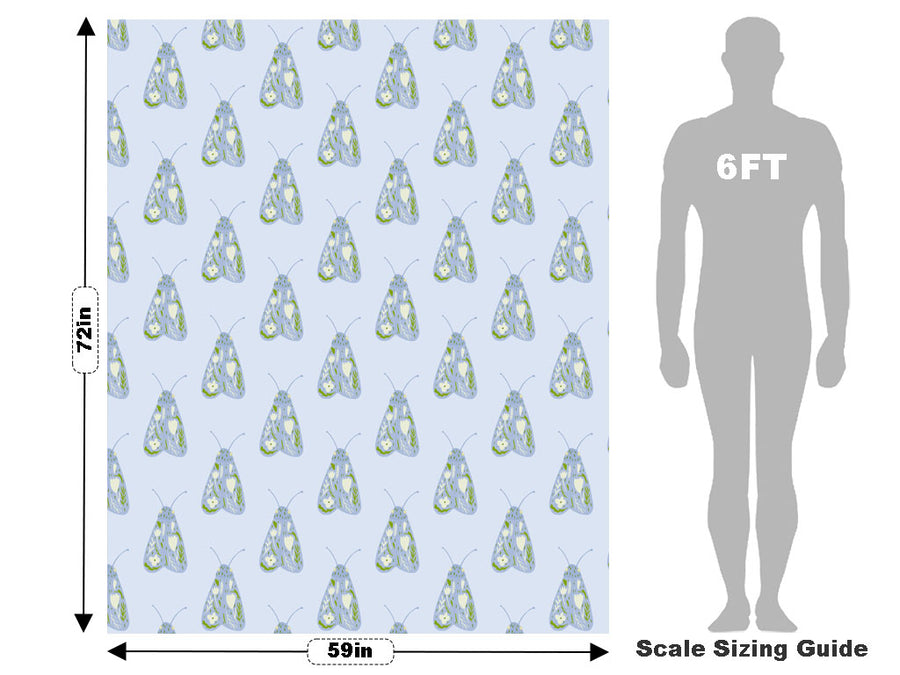 Shy Gentleman Bug Vehicle Wrap Scale~Rwraps Series 914 Shy Gentleman Bug Measurements~1