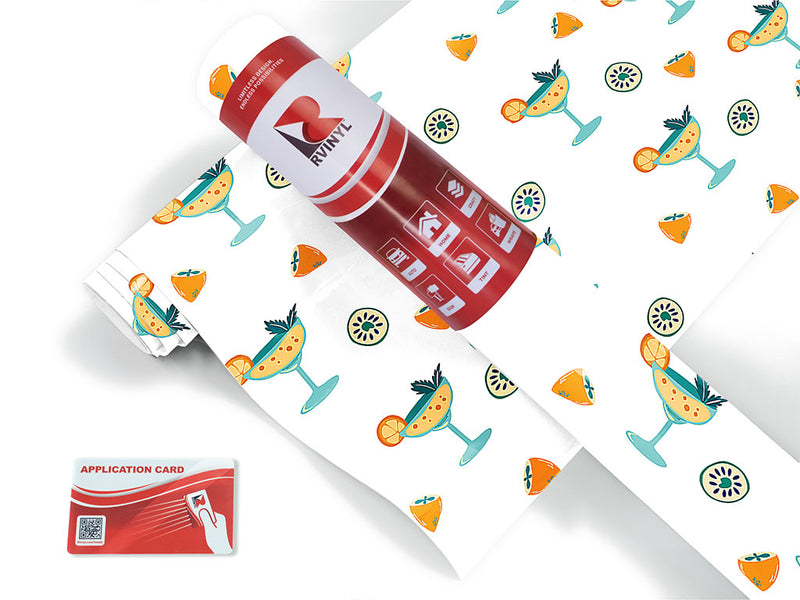 siesta time alcohol Craft Vinyl Roll