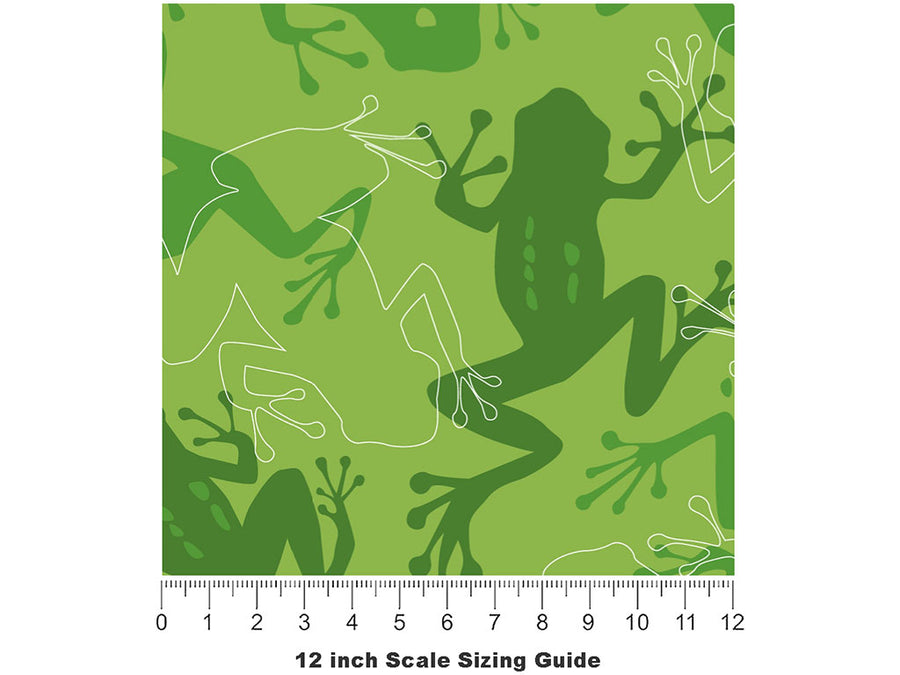 Silhouetted Jumpers Marine Life Vinyl Film Pattern Size 12 inch Scale~Rwraps Silhouetted Jumpers Marine Life Sizing Chart~2