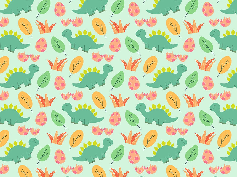 Silly Stegosaurus Dinosaur Vinyl Wrap Pattern~Rwraps Series 914 Digitally Printed Vinyl Wrap~0