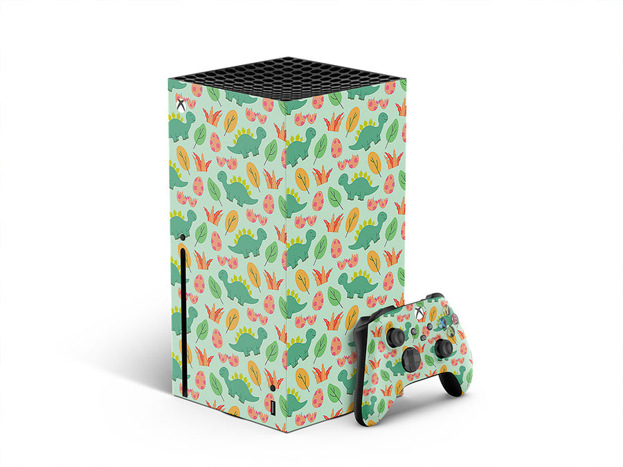 silly stegosaurus dinosaur XBOX DIY Decal