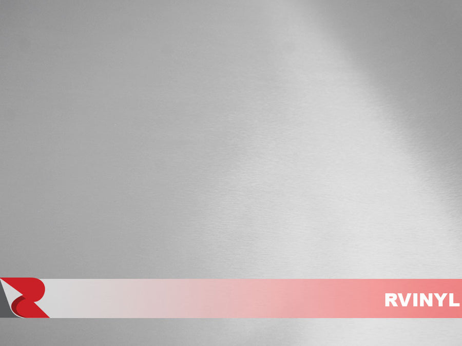 Silver Brushed Aluminum Film With Air Egress