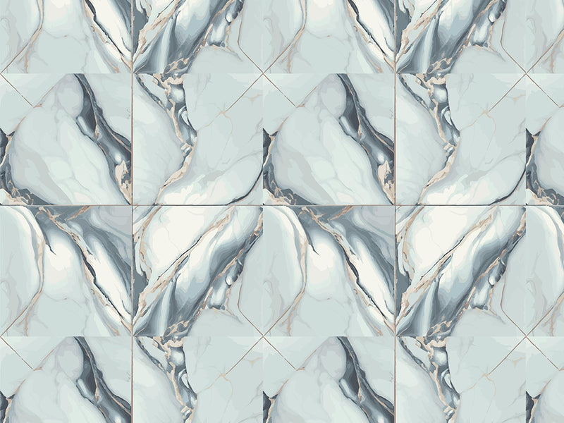 Silver Square Tile Vinyl Wrap Pattern~Rwraps Series 914 Digitally Printed Vinyl Wrap~0