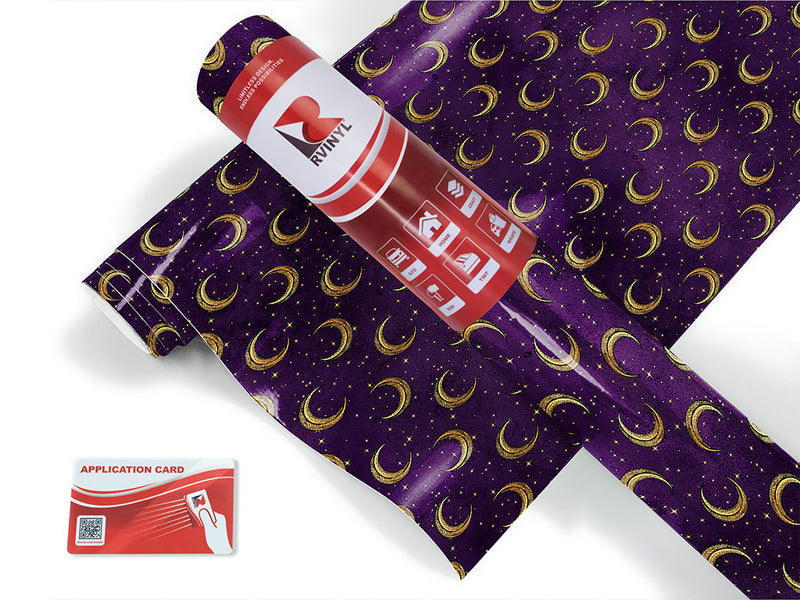 simple celestial horror Craft Vinyl Roll