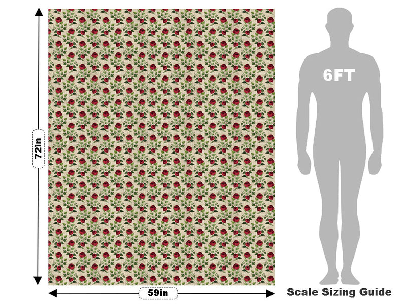Simple Roses Gothic Vehicle Wrap Scale~Rwraps Series 914 Simple Roses Gothic Measurements~1