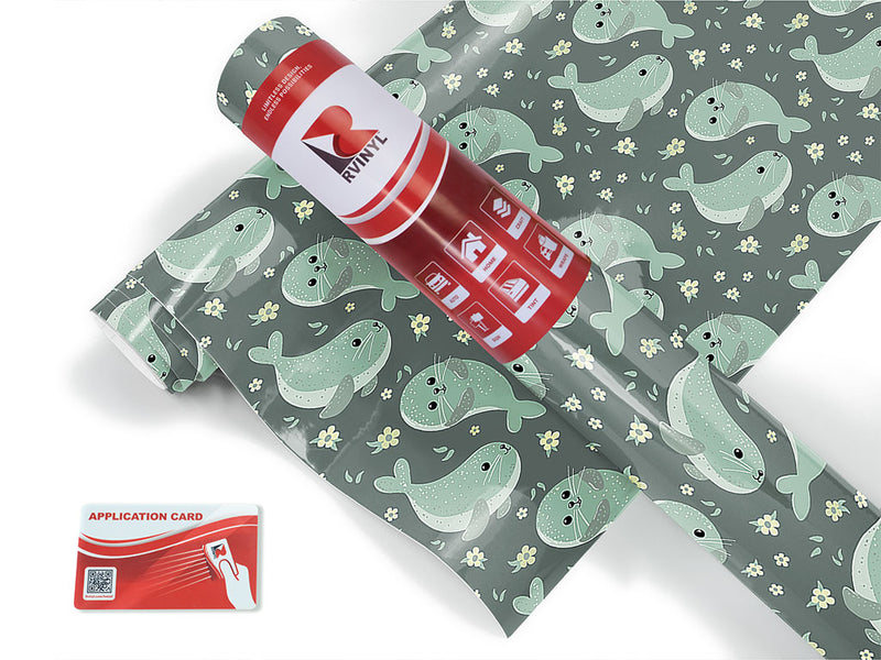 simple seals salt water Craft Vinyl Roll