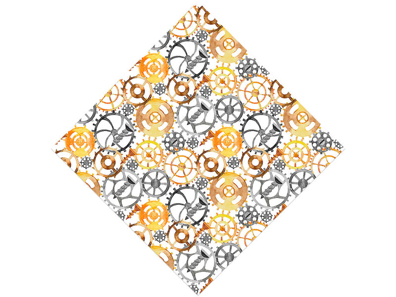 Simple Tools Steampunk Vinyl Wrap Pattern